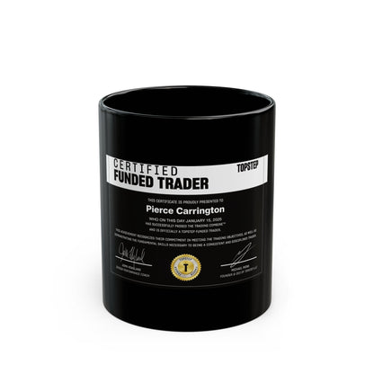 Personal  Funded Trader Certified Coffee Cup