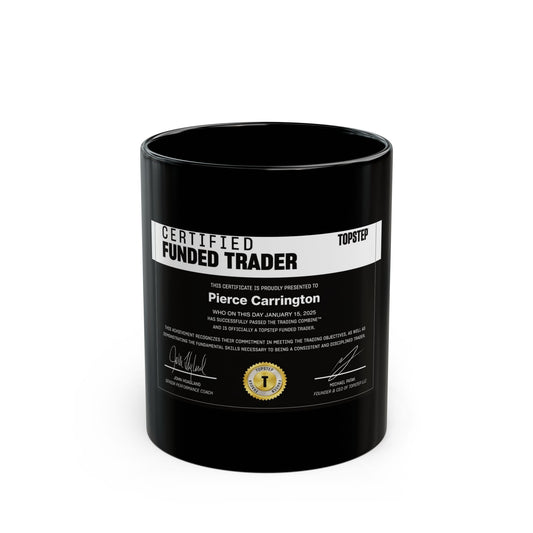 Personal  Funded Trader Certified Coffee Cup
